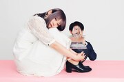 レトロな少女