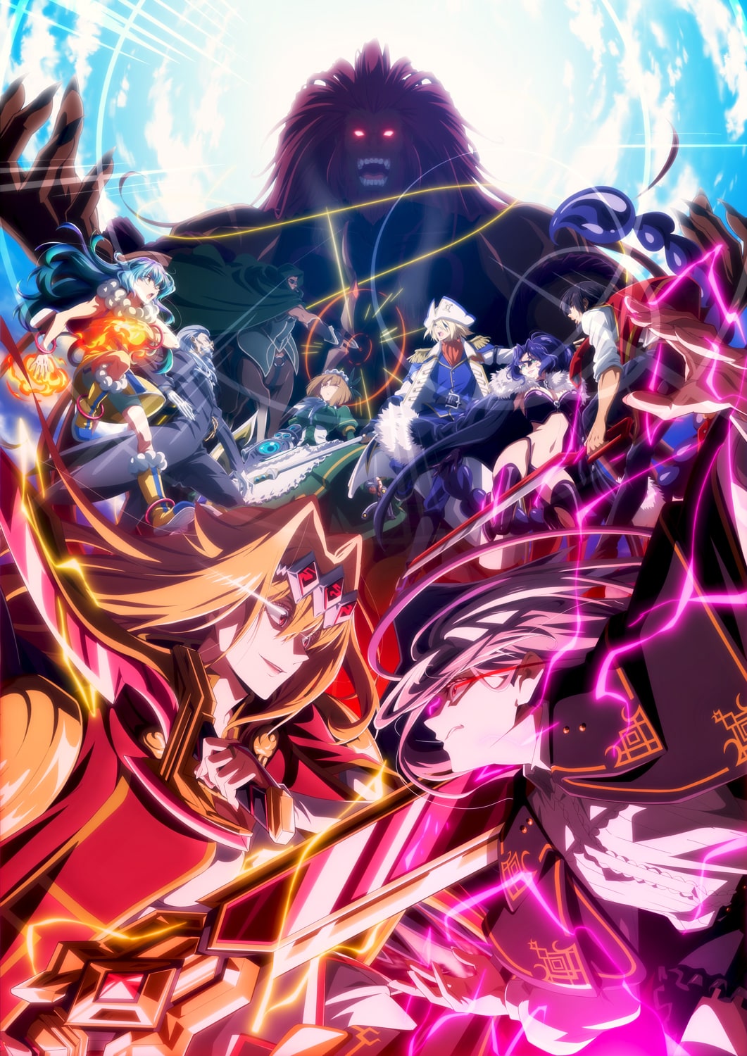 追放された転生重騎士はゲーム知識で無双する」TVアニメ化！制作は