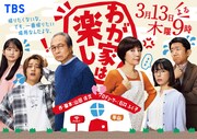 山田洋次×石井ふく子 ドラマ特別企画「わが家は楽し」キービジュアル