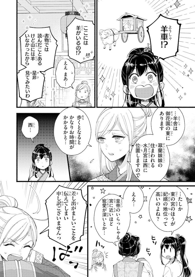 「後宮の男装妃 ～謎解き娘は皇帝のお気に入り～」14