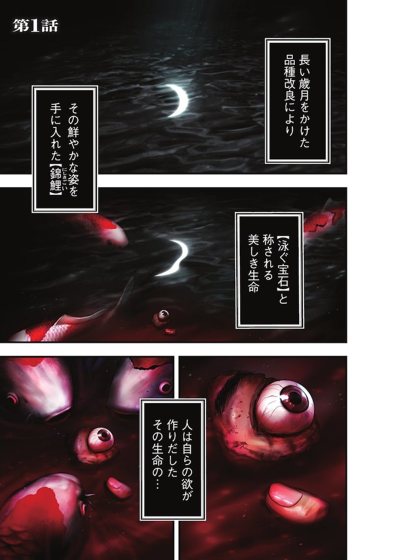 「贄屍忌鯉 ニシキゴイ」1