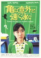 亀は意外と速く泳ぐ