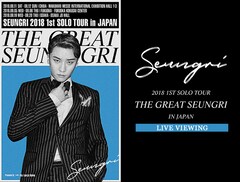 《SEUNGRI 2018 1ST SOLO TOUR [THE GREAT SEUNGRI] IN JAPAN LIVE VIEWING》