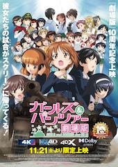 ガールズ&パンツァー 劇場版(4K版)
