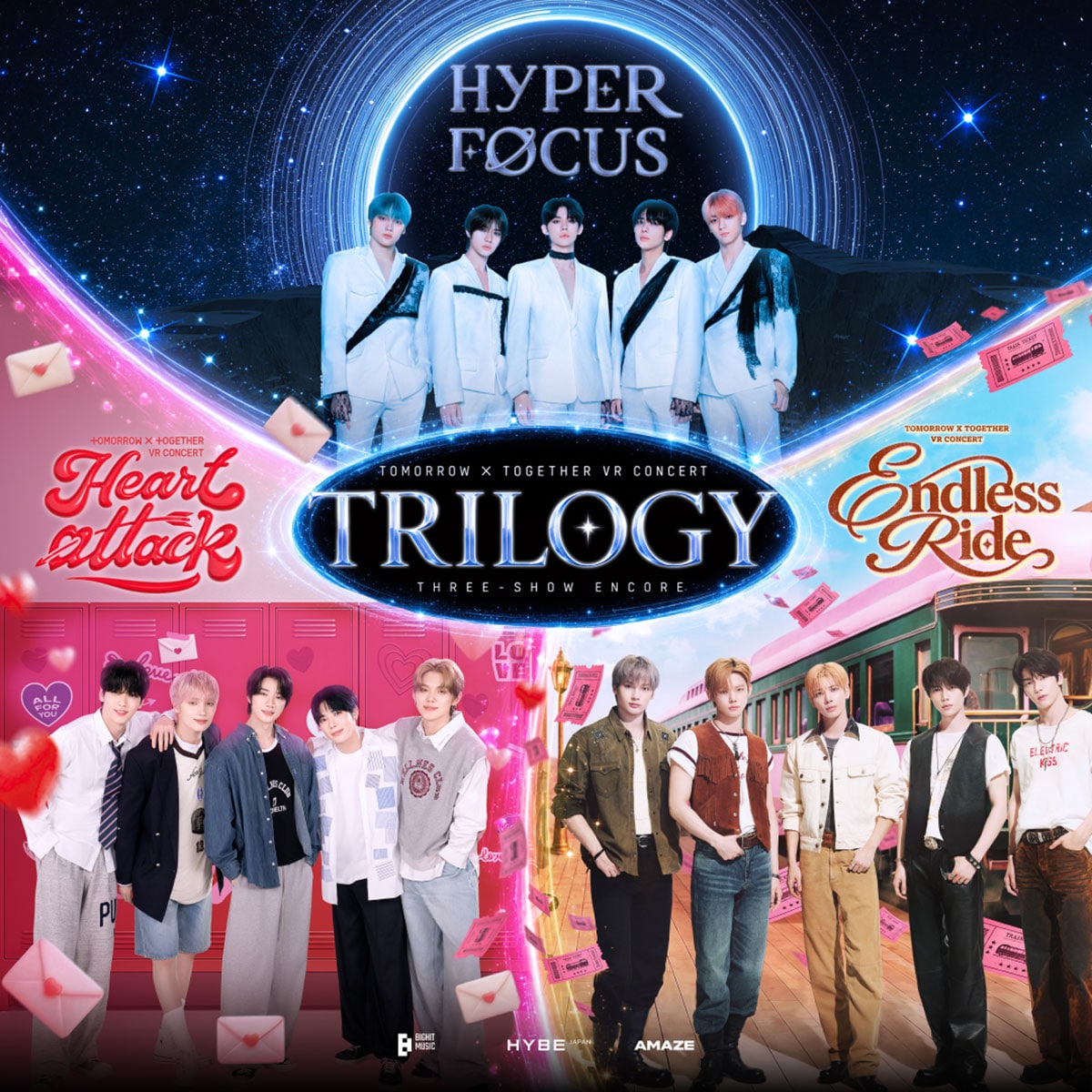 TOMORROW X TOGETHER VR CONCERT：ENDLESS RIDE》 | 内容・スタッフ