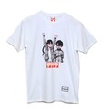 浅野いにお「デッドデッドデーモンズデデデデデストラクション グラフィックTシャツ（おんたん＆大葉くん）」