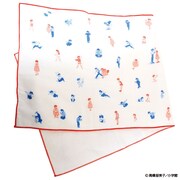 らんま1/2 乱馬とあかねの総柄ガーゼタオル