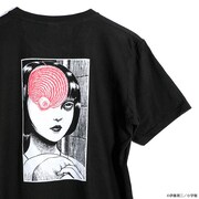伊藤潤二「うずまき」Tシャツ 黒谷あざみ