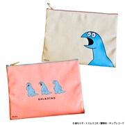 ギャルと恐竜 スクエアポーチ