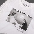 「エレファント・マン ロングTシャツ ホワイト」