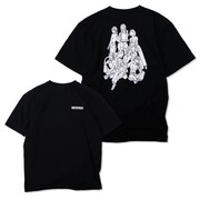 私立恵比寿中学 もっとエビ展 ～9 colors nude～ Tシャツ BLACK