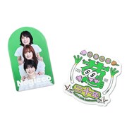 Negicco×ナタリー “桃栗三年葱二十年”写真展 ステッカーセット