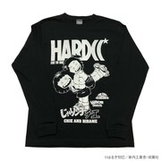 ハードコアチョコレート じゃりン子チエ チエとヒラメちゃんロングスリーブTシャツ