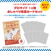 ママタルト ピッツ・ア・気まごめワールド ブロマイド10枚&おしゃべり音源カードセット（当たり付き）