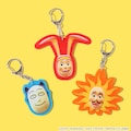 「ポピーザぱフォーマー フェイスキーホルダー」