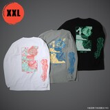 刃牙シリーズ 「武」が繋がった……ッッ ロングスリーブTシャツ BIGサイズ