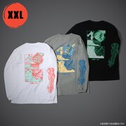 刃牙シリーズ 「武」が繋がった……ッッ ロングスリーブTシャツ BIGサイズ