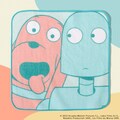 「映画『ロボット・ドリームズ』 ドッグ&ロボット タオルハンカチ」