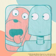 映画「ロボット・ドリームズ」 ドッグ&ロボット タオルハンカチ