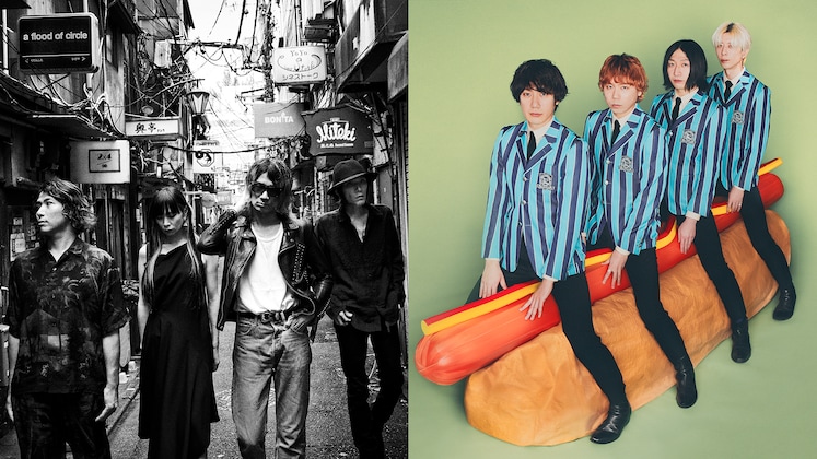 a flood of circle / THE BAWDIES