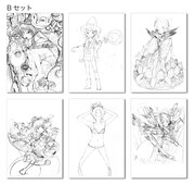 okamaラフ画セットは特に人気のある絵柄を厳選した