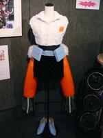 「月面兎兵器ミーナ」の衣装も展示