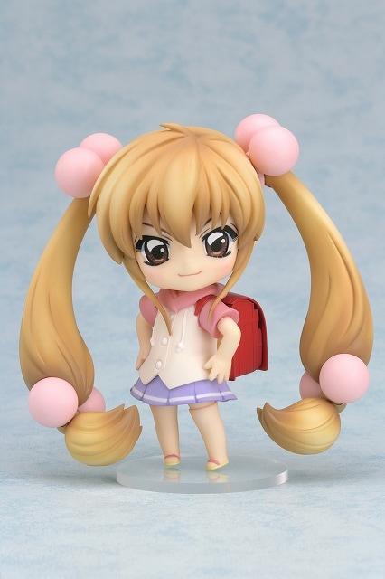 小悪魔的な表情が忠実に再現されている「ねんどろいど 九重りん」。すました笑顔がとってもキュート。