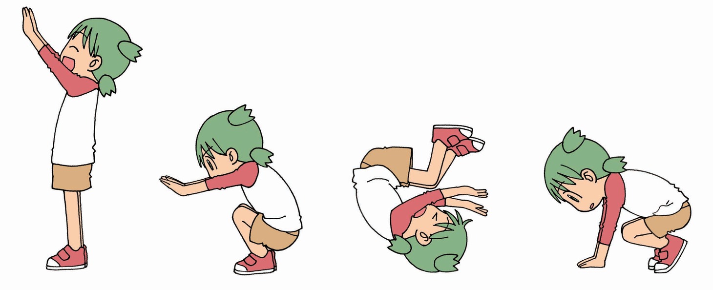 「よつばとひめくり2009」に使用されているイラスト。