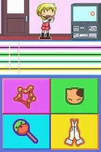 「ひだまりスケッチどこでもすごろく×365」から、タッチパネルを使ったミニゲーム。(©蒼樹うめ・芳文社／ひだまり荘管理組合©2009 IDEA FACTORY・A)