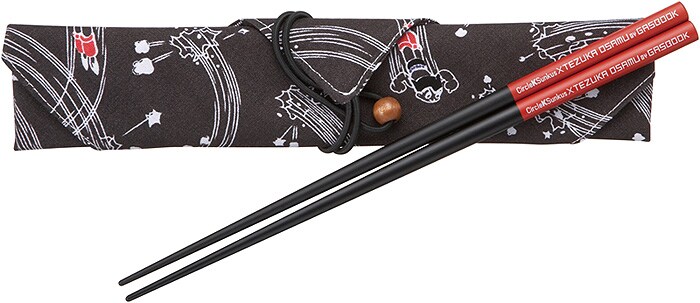 広岡毅デザインのケース付き箸。外食時にさっと取り出し、他のマイ箸族に差をつけよう。