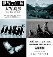 「世界の自然大写真展」パンフレット。