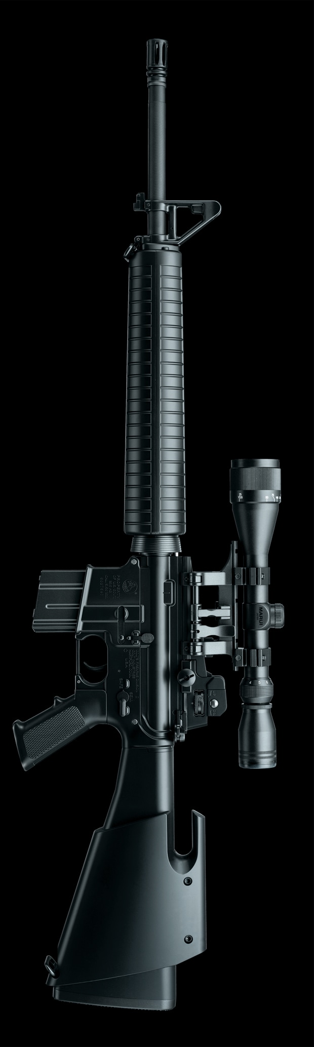東京マルイM16A2ベースSR25風カスタム （マルイ 、G&P、CYMA