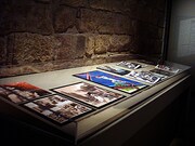 出品作家の単行本も展示されていた。