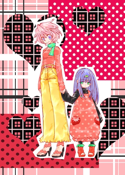 東まゆみ「EREMENTAR GERAD」のQUOカード用イラスト。