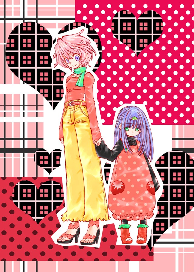 東まゆみ「EREMENTAR GERAD」のQUOカード用イラスト。