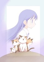 小箱とたん「スケッチブック」のQUOカード用イラスト。