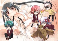 桐原いづみ「白雪ぱにみくす！」のQUOカード用イラスト。