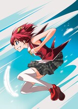 筒井大志「エスプリト」のQUOカード用イラスト。