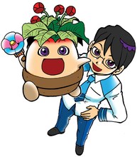 松浦聡彦「まにまに」。クラブサンデー用PRイラスト。