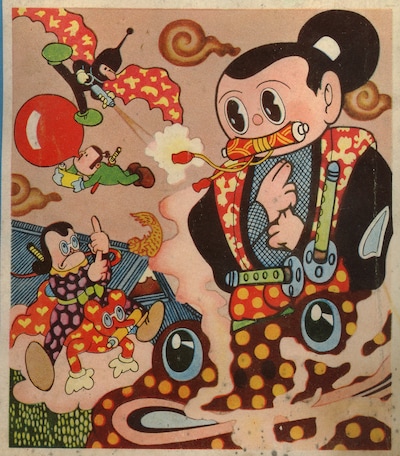 奇想天外さとユーモアを兼ね備えた杉浦茂作品は大人から子どもまで大人気。（c）杉浦茂「猿飛佐助」。