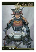 現在放送中の大河ドラマ「天地人」の主人公でもある、直江兼続のカードは安彦良和が。