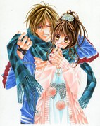 シークレットになっている応募者全員プレゼントのイラストイメージ。どんなイラストかは応募した人だけのお楽しみ。（c）水波風南／小学館