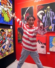 作者の楳図かずお。