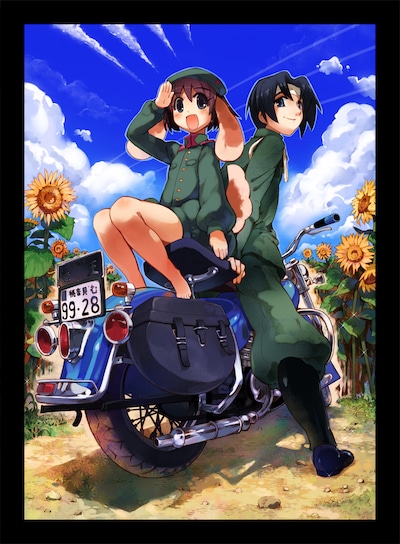 日日日原作、もみじ真魚作画による新連載「ぽち軍曹。」。