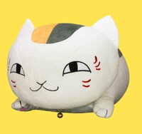 ニャンコ先生ジャンボぬいぐるみ。