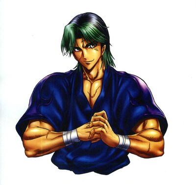 にわのまこと「陣内流柔術流浪伝 真島、爆（ば）ぜる!!」イメージイラスト。