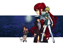 小野洋一郎「全能のノア」イメージイラスト。登場人物の洋服を見たところ、2038年と言ってもファッションのモードに著しい変化は起きていないようだ。