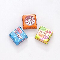 味は「コーヒー牛乳」「ラムネ」「フルーツポンチ」の3種類。