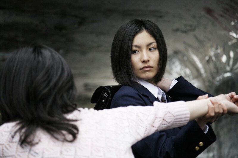 主演を務める高山侑子。凛々しい表情があすかを彷彿とさせる？(C) 2008 高口里純『花のあすか組！』/祥伝社刊/GPミュージアムソフト