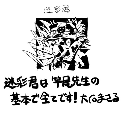 大石の「迷彩君perfect」